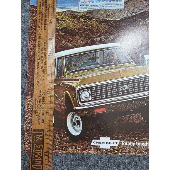 1972 Chevrolet Trucks Blazer Sales Brochure Vintage Advertising 8.5x11 Vtg - Picture 2 of 6